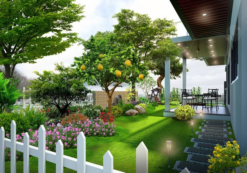 Thiết kế sân vườn theo phong cách hiện đại: Tối giản, Tinh tế và Hài hòa